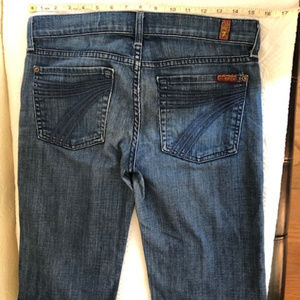 7 For All Mankind Dojo Cropped Jean Women Size 27